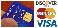 Use Visa, MasterCard or Discover for freight brokerage payments